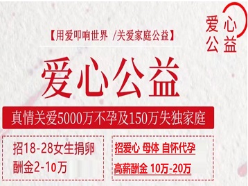 沁县捐卵助孕生子 爱心志愿者招募